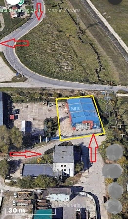 Hala 888 mp de vanzare, zona industriala Bacau - 3
