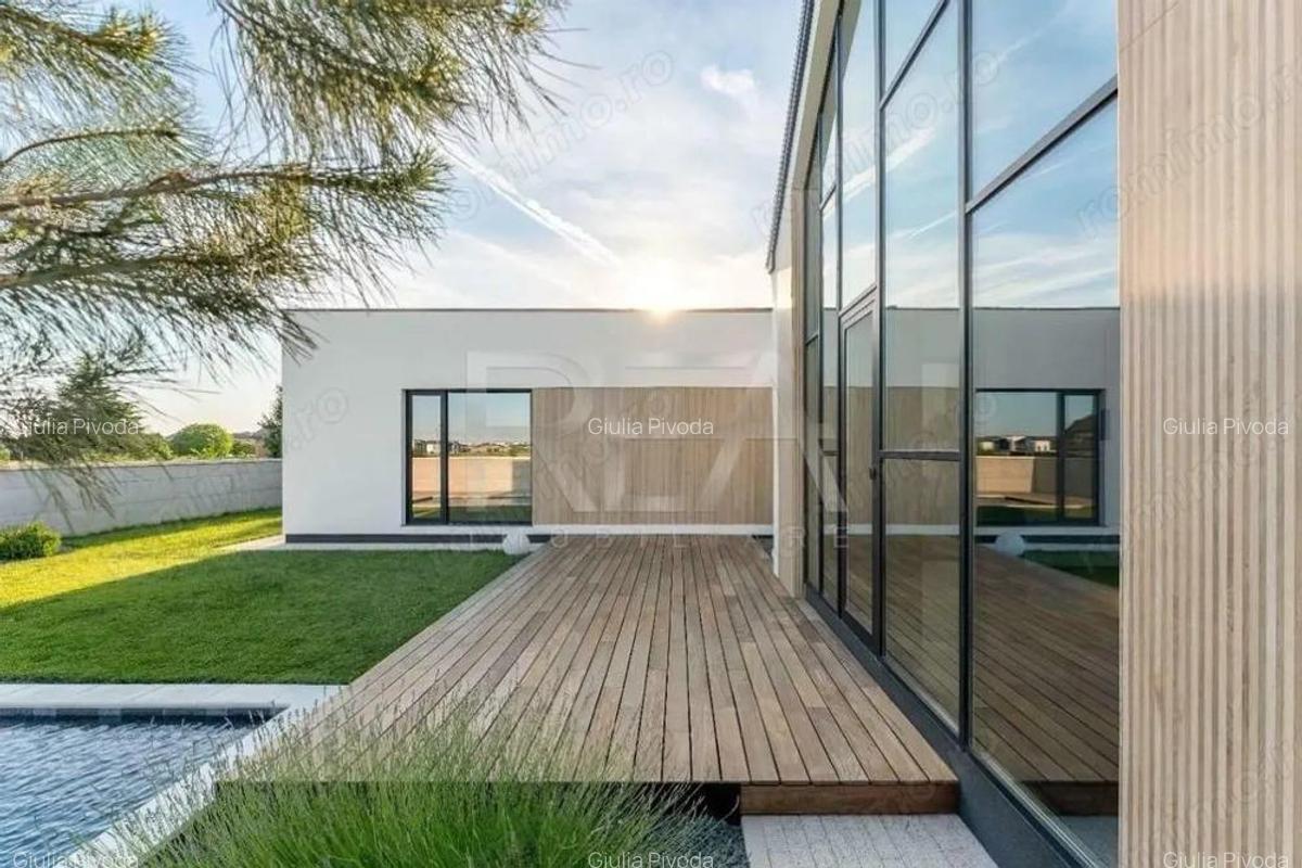 Vila Moderna pe Parter cu Design Minimalist ?i Piscina Privata - 5