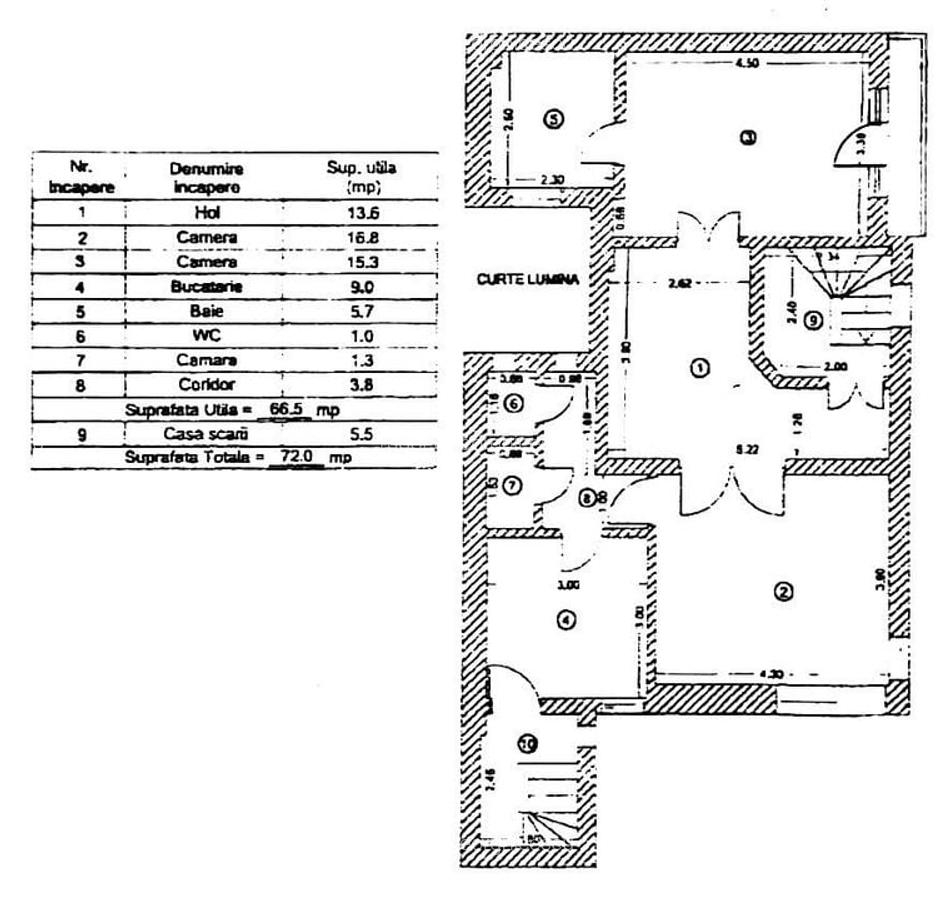 APARTAMENT SPATIOS CU MULTIPLE DEPEDINTE IN VILA APROAPE DE CALEA VICTORIEI - 13