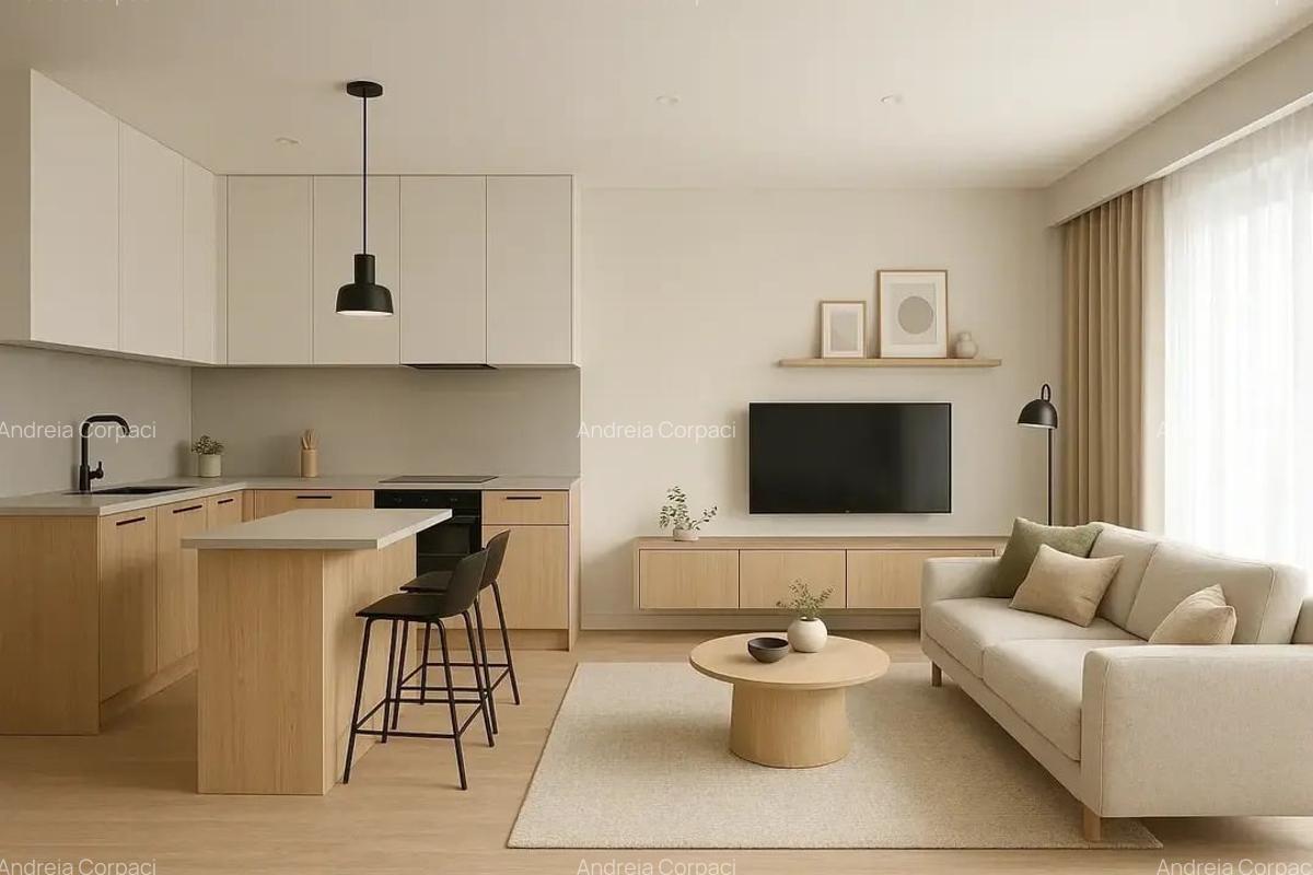Studio modern de 50,7 mp în Theodor Pallady - București - 1