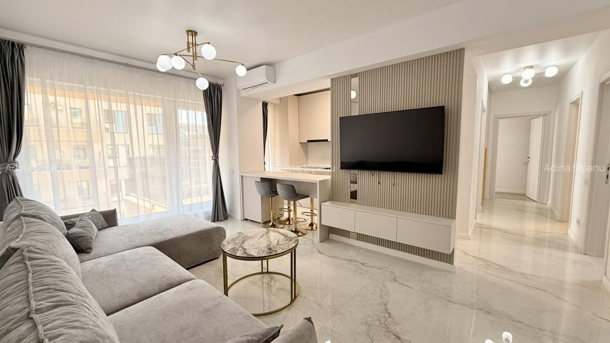 De inchiriat  | Apartament 3 camere  |  Pipera Voluntari - Ambiance Residence - 2