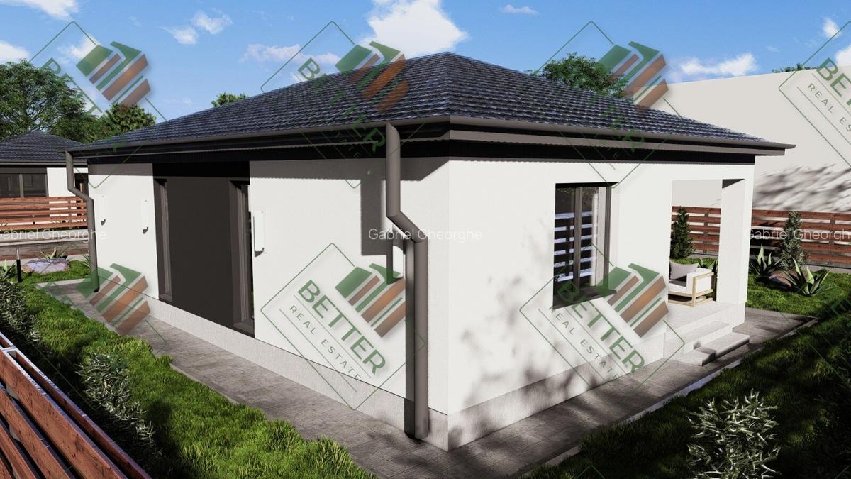 Casă Parter | 2 Camere | Încălzire în Pardoseală | Teren 350 mp | com. Berceni - 4