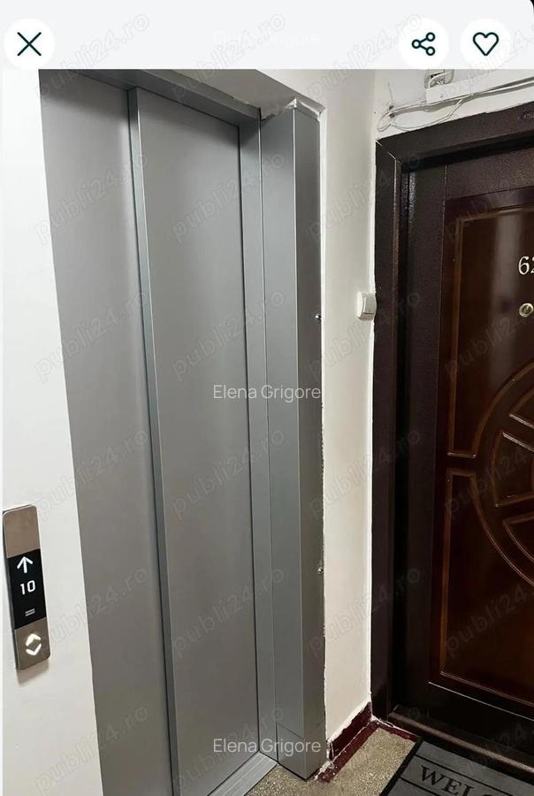 Apartament cochet cu 2 camere decomandat, mobilat & utilat, etaj 10 10 - 7