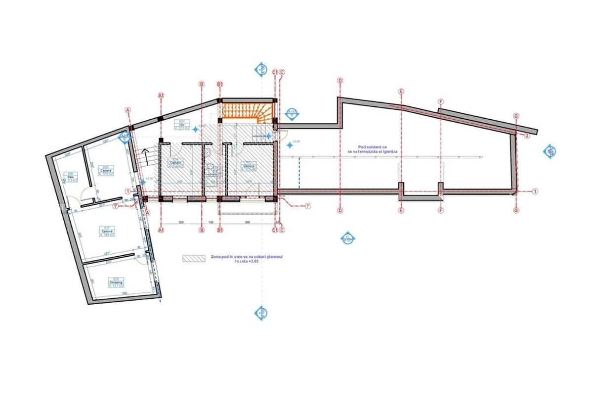 OPORTUNITATE RARA - imobil central, multifunctional, curte PROPRIE - 42