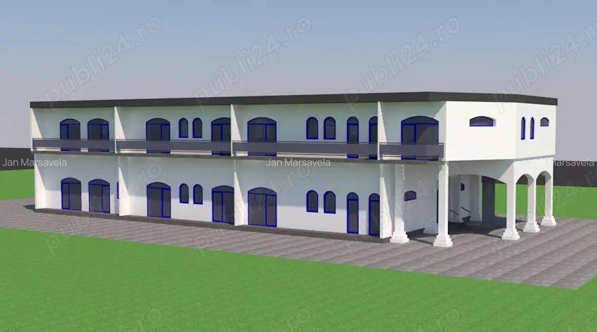 Eforie Nord zona H.Europa .Teren 720m2+ constructie parter 400m2+proiect p+1+2 - 3 Eforie Nord zona H.Europa .Teren 720m2+ constructie parter 400m2+proiect p+1+2 - 3