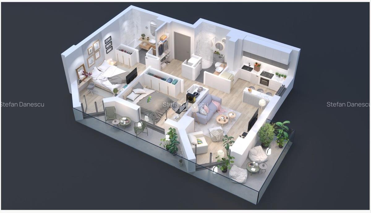 Apartament 3 camere / Vulcan Residence / 13 Septembrie / Bloc finalizat! - 1