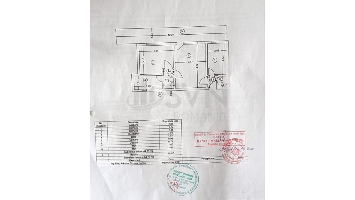REA1024847 Apartament 2 Camere I De Vanzare I Stefan cel Mare - 11