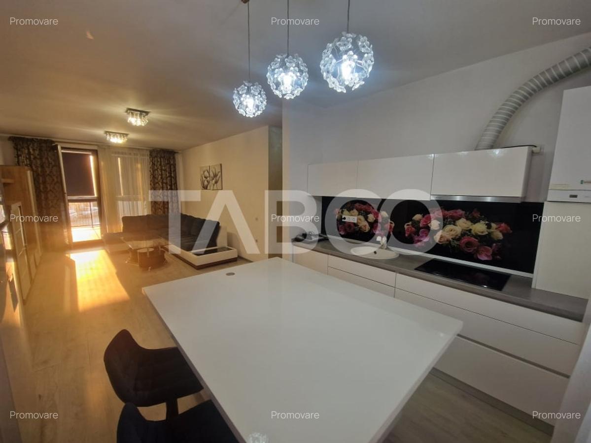 Apartament 3 camere 2 bai ETAJ 1 cu 2 locuri parcare Brana Selimbar - 1