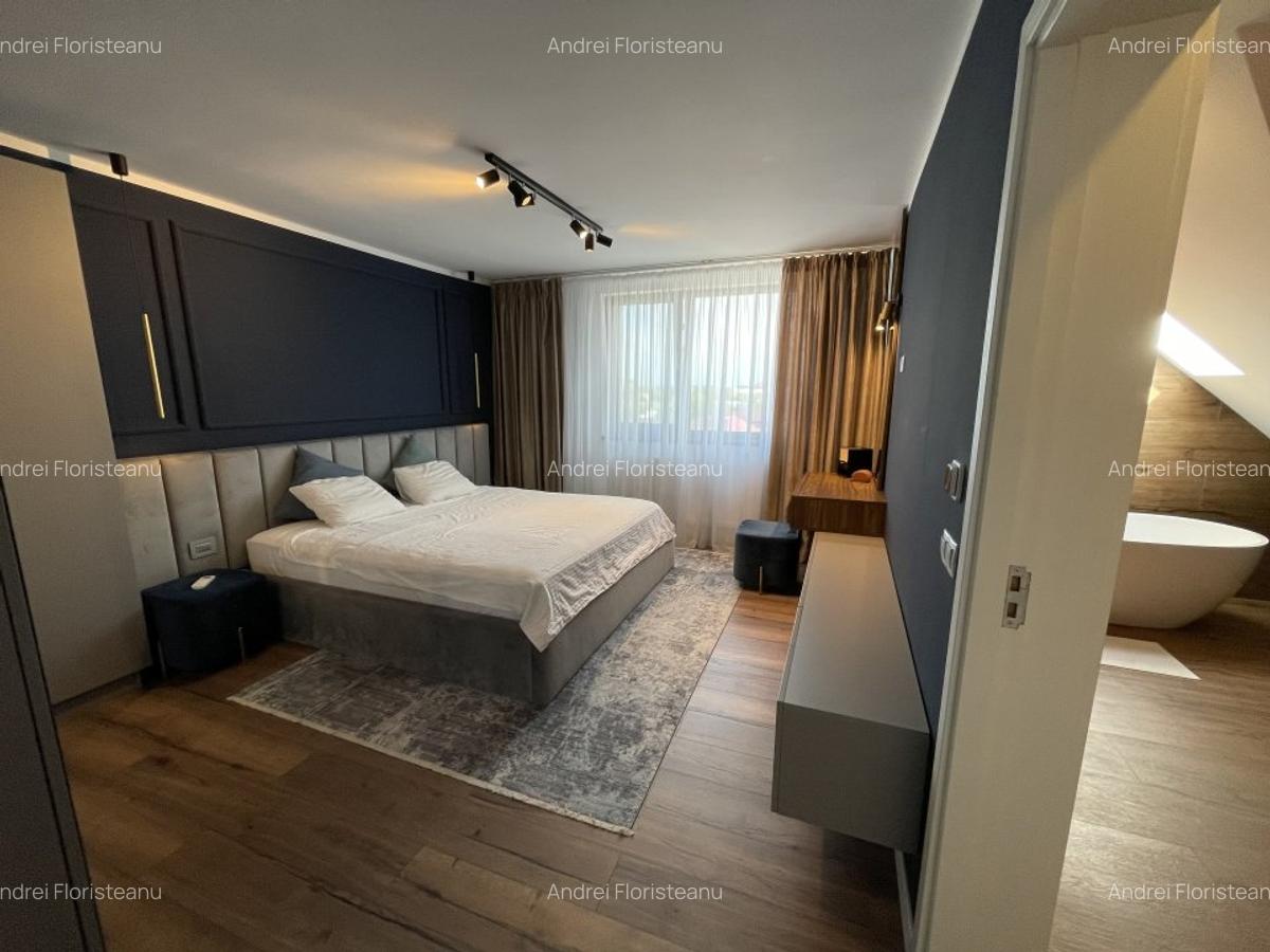 Penthouse LUX 4 camere 3 bai 3 locuri parcare LIFT Otopeni 135MP utili - 9