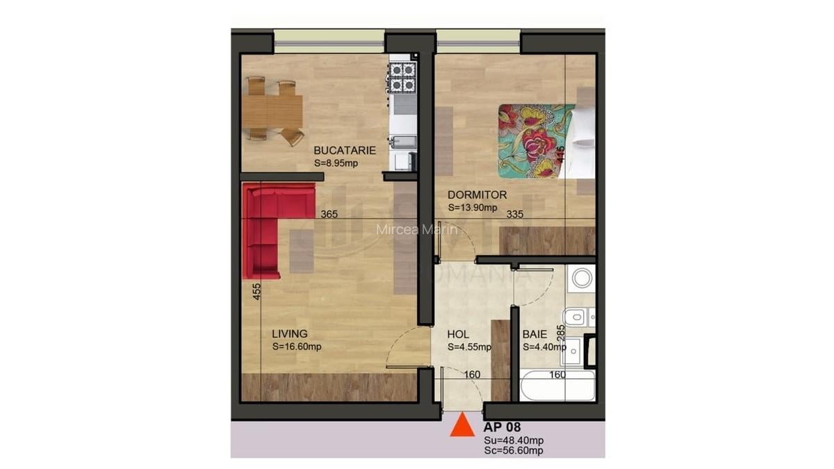 REA1024613 2 camere - loc de parcare inclus - Aviatie - Dimitrie Pompeiu - 7