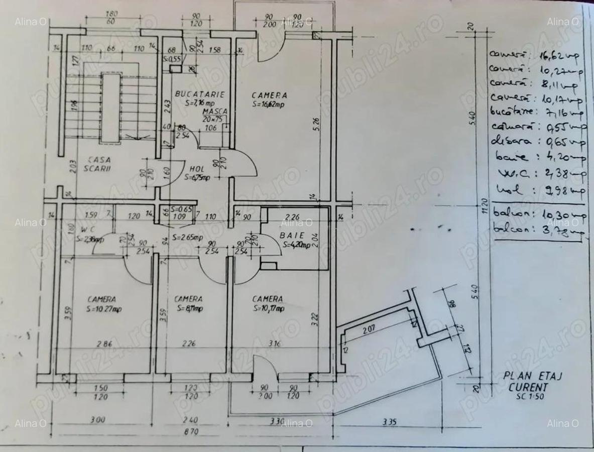 Apartament 4 camere de vanzare, in zona Onix - 1