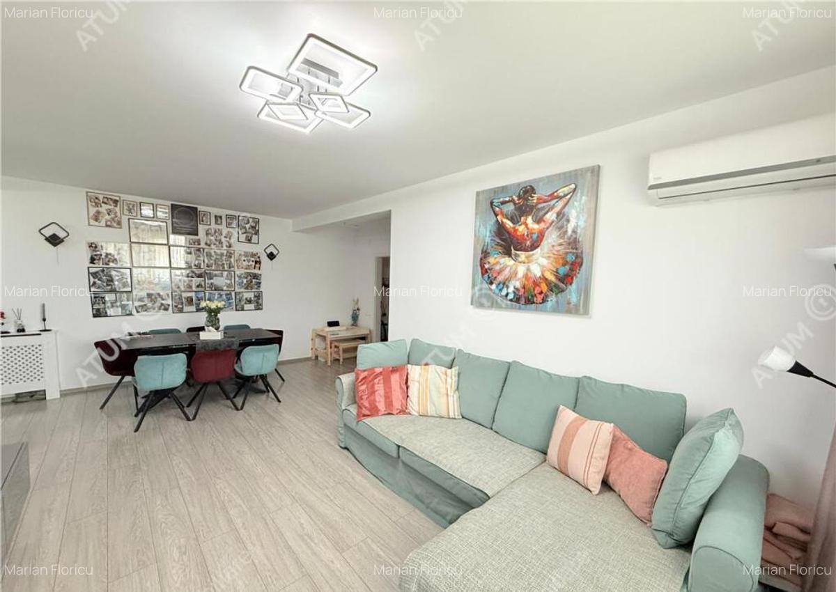Apartament 3 camere mobilat si utilat 75 mp cu pod si loc pa - 3