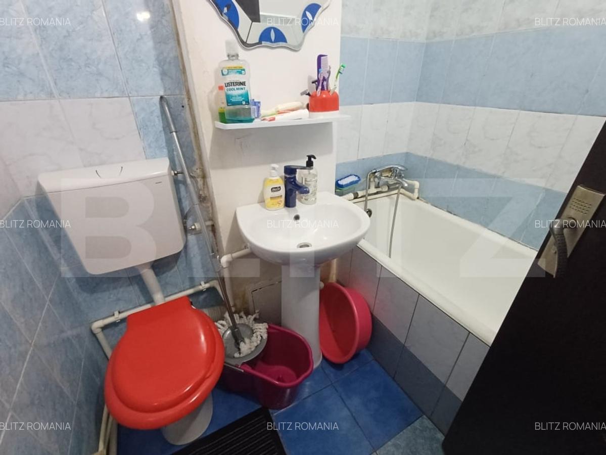 Apartament cu 2 camere, decomandat, 41 mp, parter, mobilat si utilat, zona 9 Mai - 5
