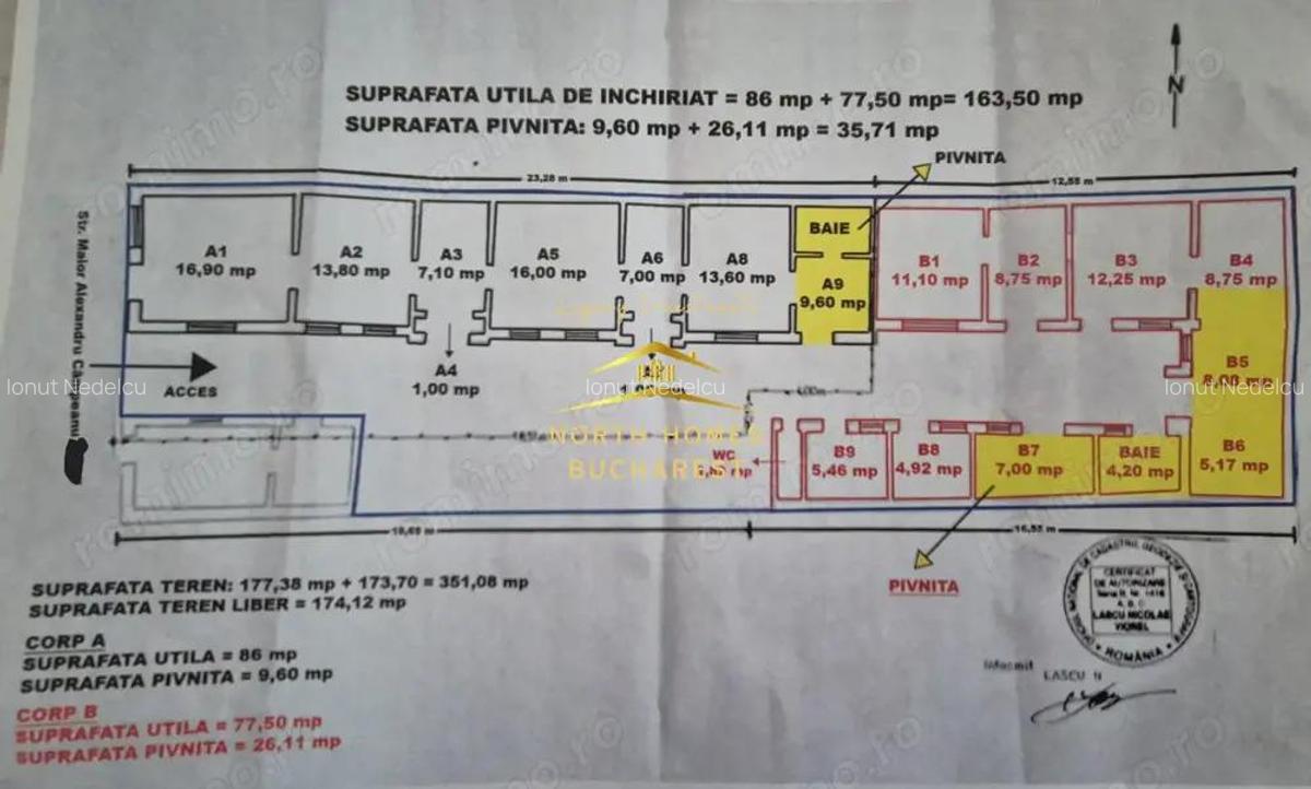 Spa?iu Comercial de Vanzare in Domenii 14 Camere, 351 mp Teren - 4