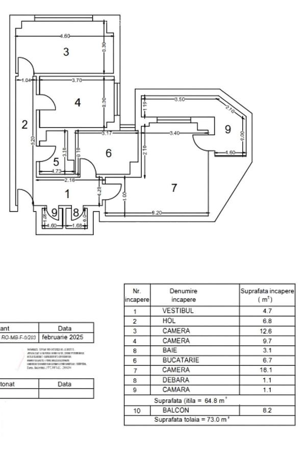 |Apartament 3 camere|Decomandat|Lujerului|Mutare Imediata| - 15