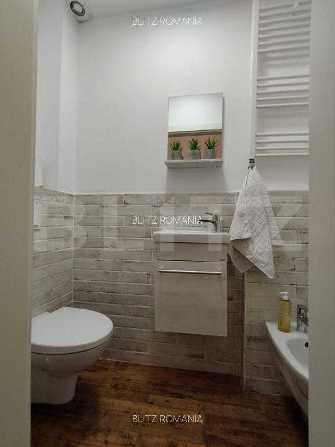 Apartament cu 2 camere semidecomandat, mobilat în Central - 10