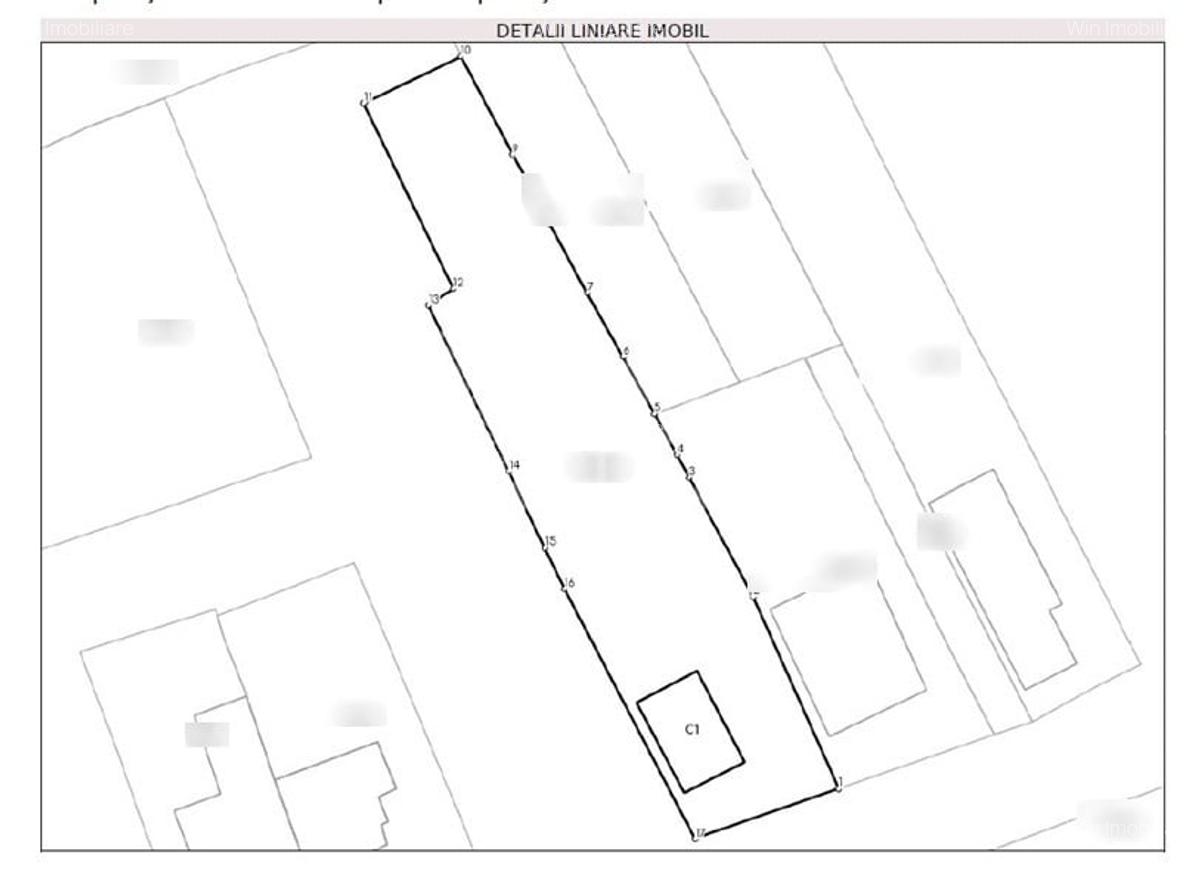 Teren construibil imediat | 882mp | Front 13.14m | Dambul Rotund! - 2