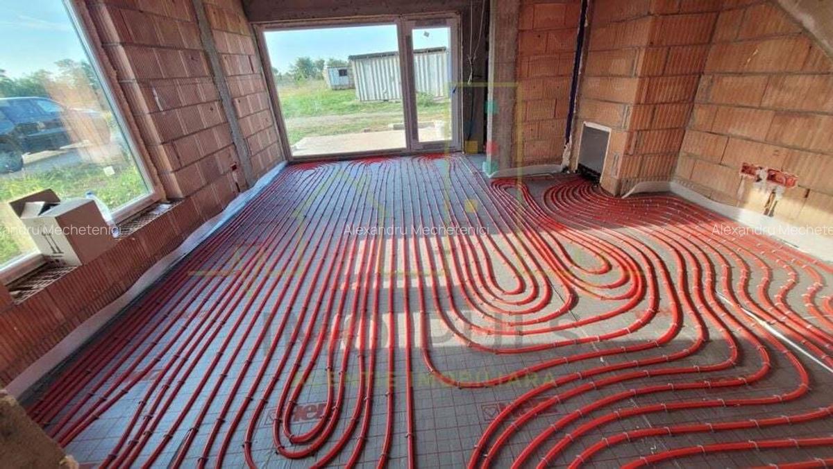 Duplex. Zid dublu despartior. Incalzire in pardoseala. - 9