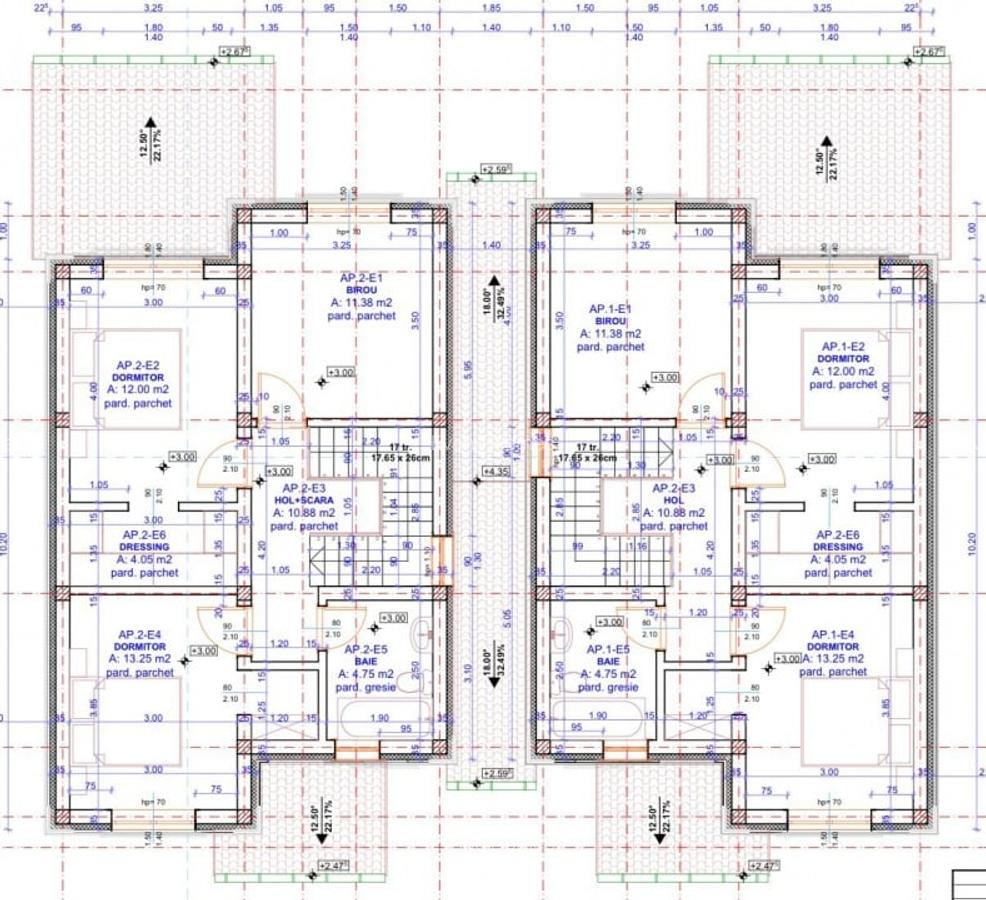 Duplex Individual 4 camere + toate utilitatile - Mosnita Noua - 3