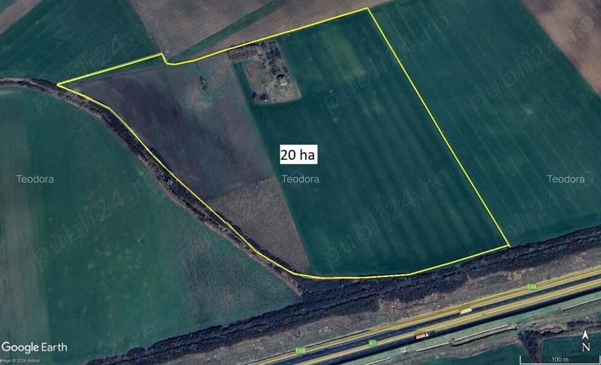 20 ha teren arabil intre Arad si Pecica - 4