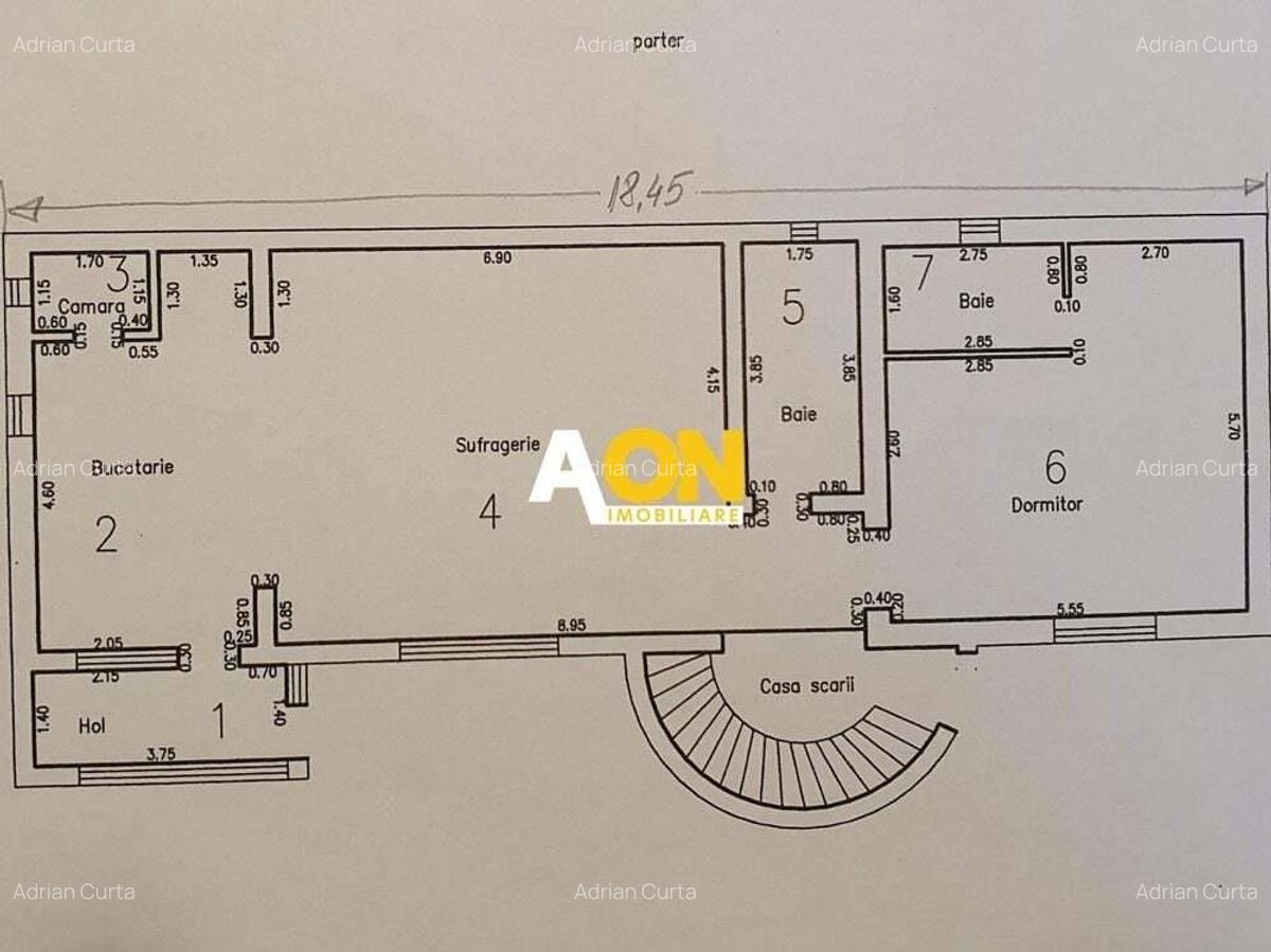 Casa P+1, 912 mp teren, 5 camere, strada asfaltata, zona Lipoveni - 16