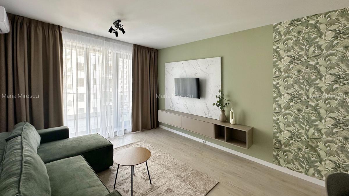 Apartament cu 2 camere decomandat, mobilat în Băneasa - 2