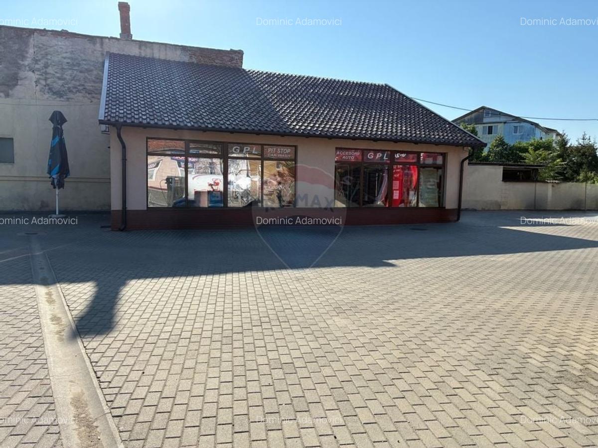 De inchiriat spatiu comercial  + posibilitate preluare statie GAZ - 1