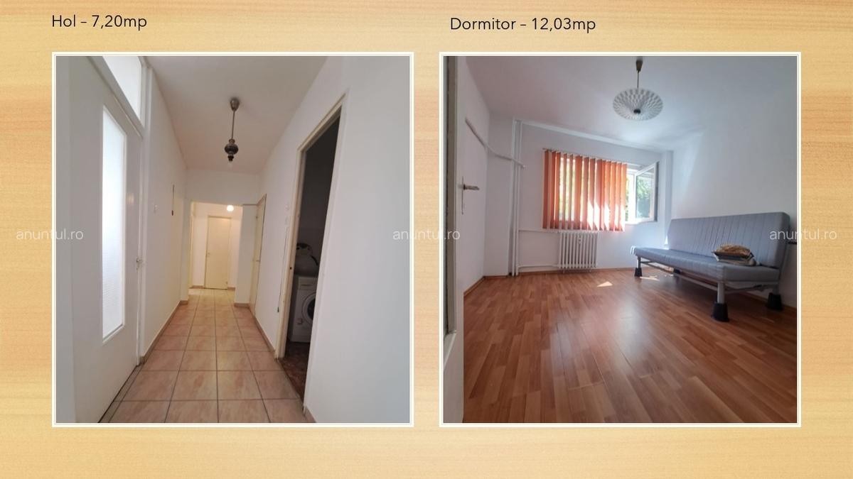 Teiul Doamnei - str. Brasoveni - Obor 15min., bloc 1982, et.3/8, decomandat - 6
