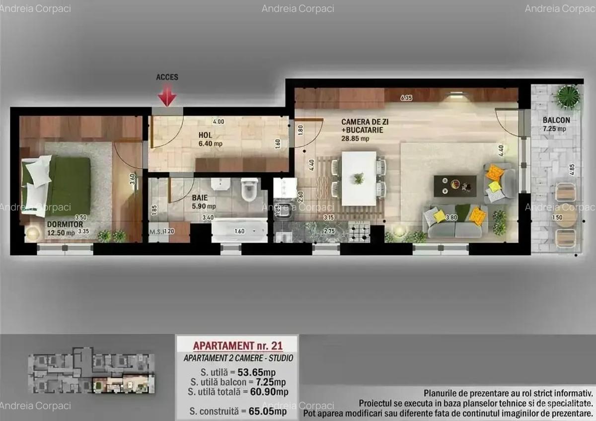 Apartament 2 camere cu mutare rapida Theodor Pallady PREMIUM - 5