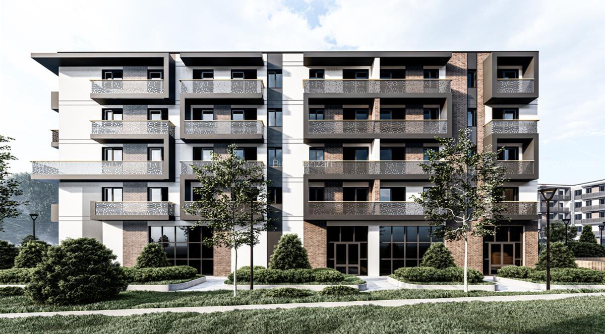 VIȘANI – BRAUS CONFORT - Apartament Tip B - 1 cameră decomandat - 1