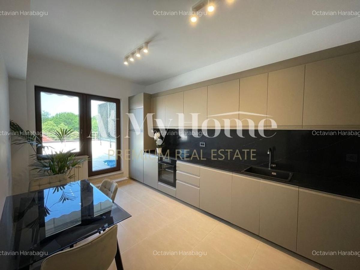 Penthouse superb, spatios cu 5 camere, mobilat partial, 3 parcari, terasa 157mp - 22
