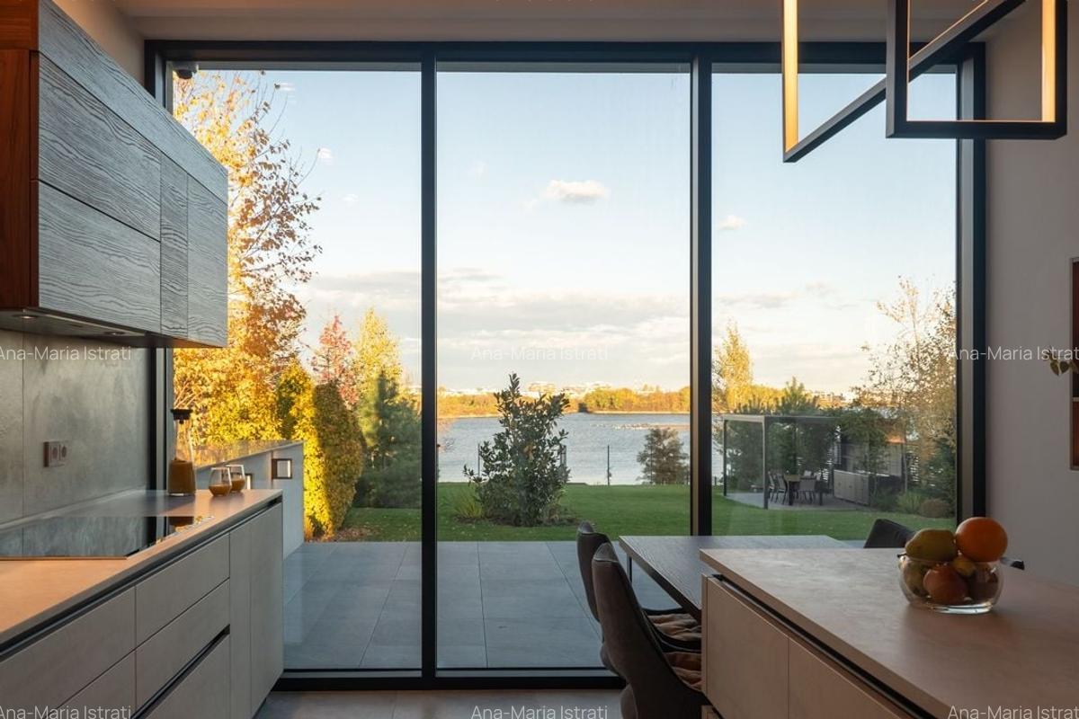 Smart-Home nZEB spectaculoasa Bucuresti Sector1 cu deschidere lac - teren 2000mp - 23