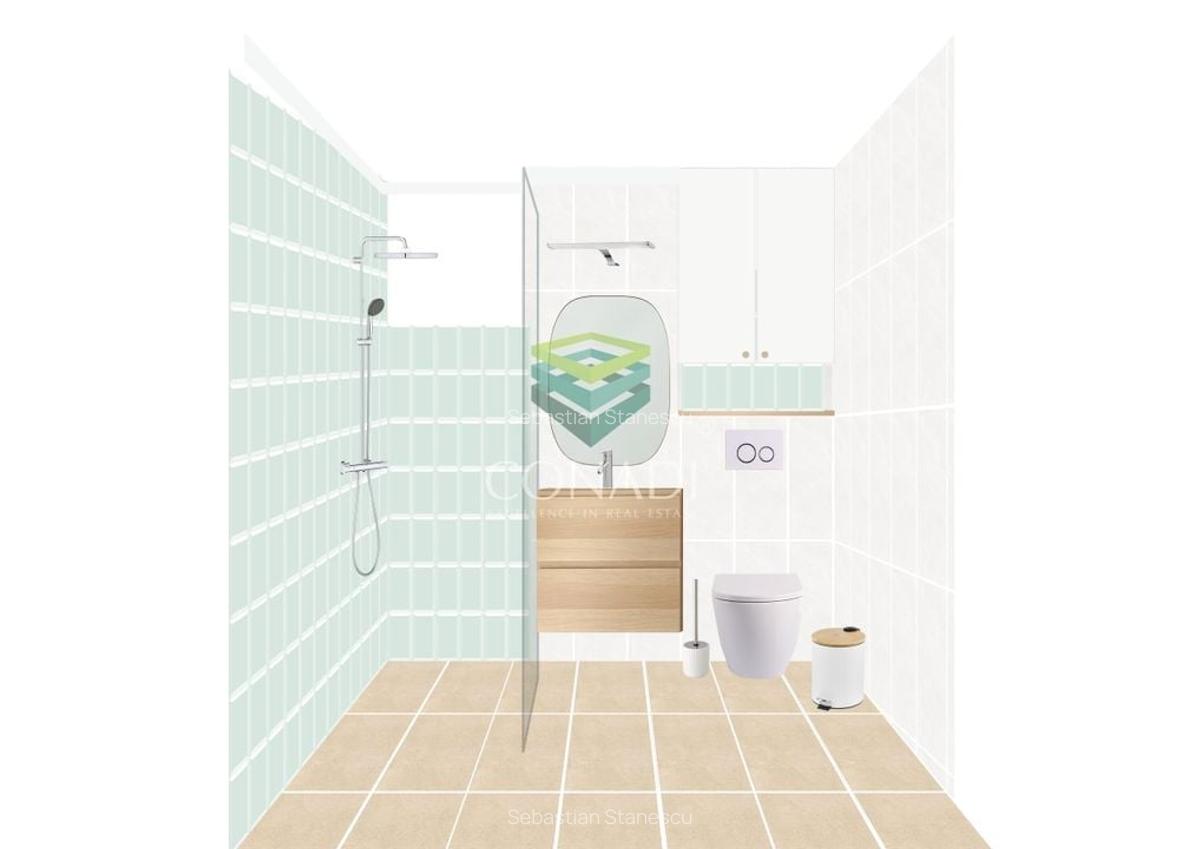 Apartament cu 3 camere la 500m de Metrou Obor renovat - 20