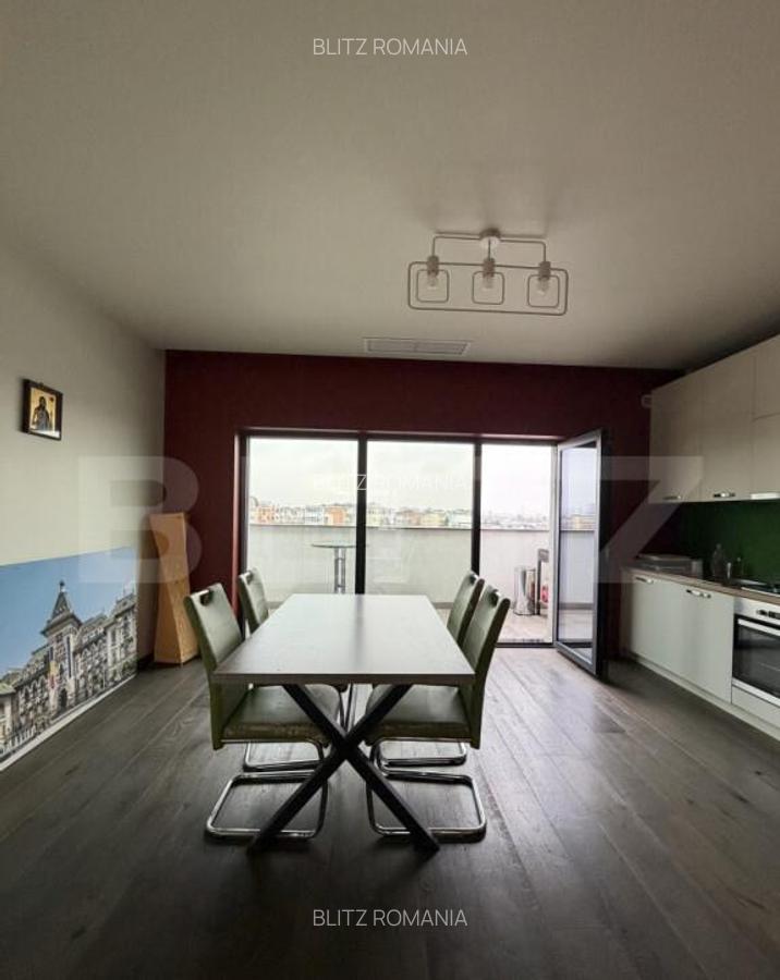 Apartament tip penthouse, 2 camere decomandate, terase panor - 9