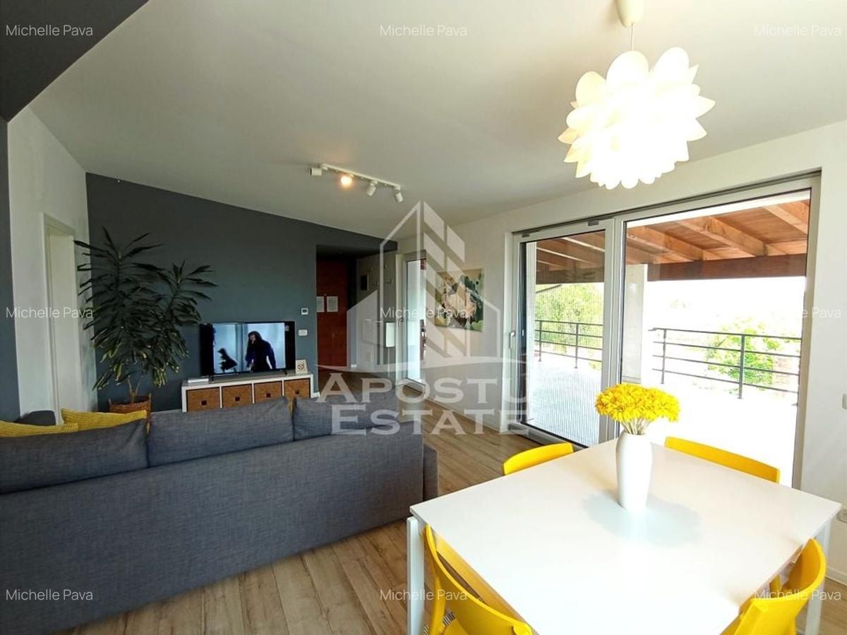 Apartament cu 3 camere, tip penthouse, loc de parcare, zona Crisan - 3