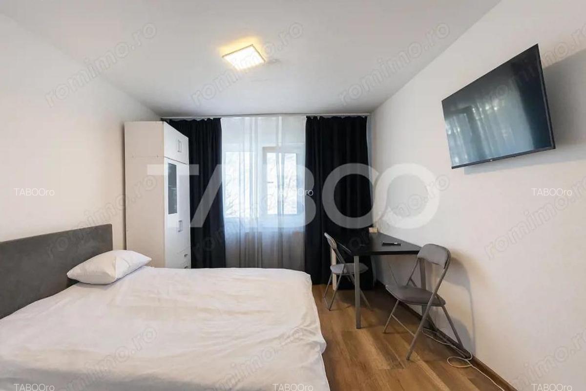 Garsoniera decomandata mobilata utilata Siretului etaj intermediar - 9