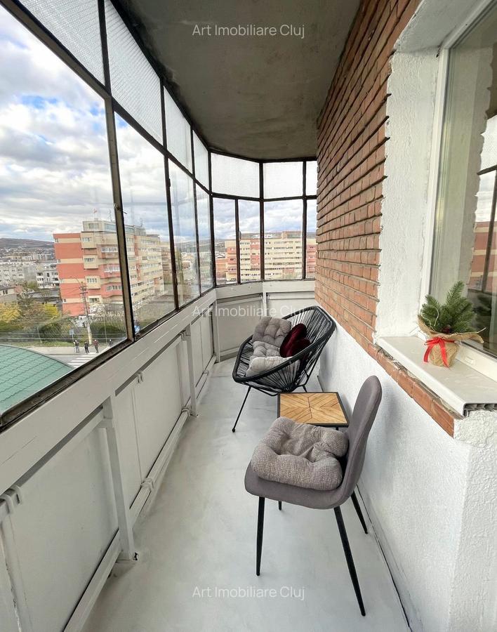 2 camere, decomandate, mobilat modern, in Marasti, strada Aurel Vlaicu - 12