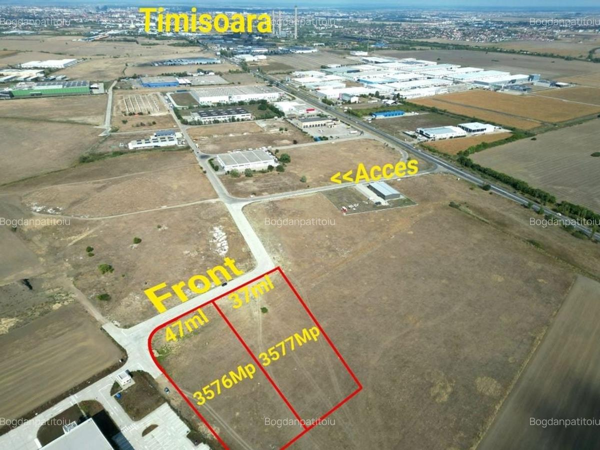 Teren industrial cu acces la centura - 2