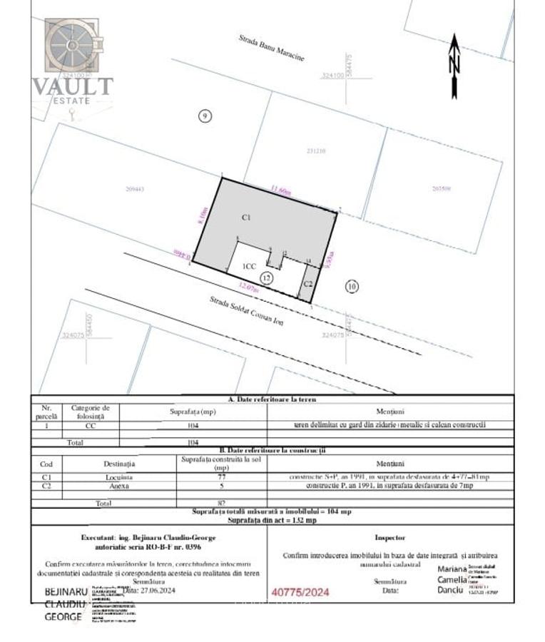 Casa cu 3 camere - Margeanului - 19