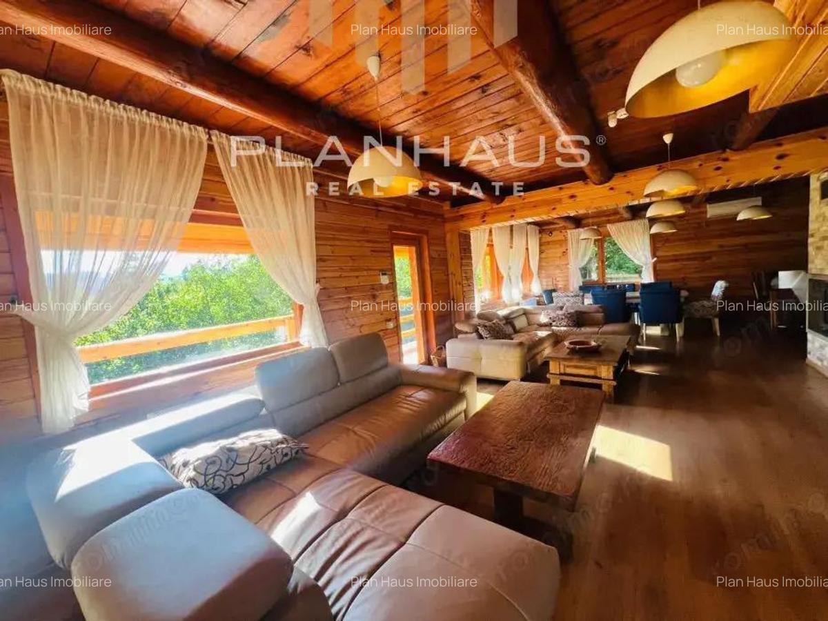 Oportunitate! Cabana de vis la Firiza 5 dormitoare, living spa?ios ?i teren generos de 4700 mp! - 1