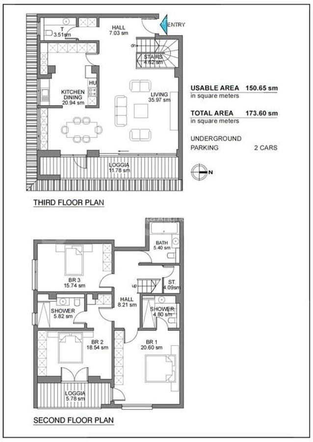 Apartament tip duplex nou, finisaje premium, mobilat si loc de parcare in garaj - 16