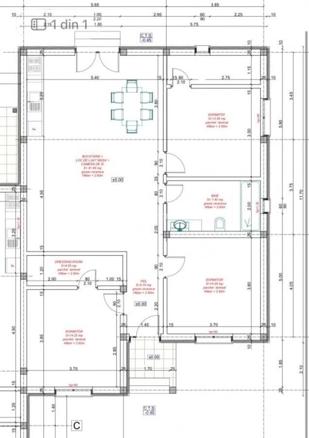 Comision 0% Duplex cu 4 camere - 107 mp - Mosnita - Drumul Boilor - 2