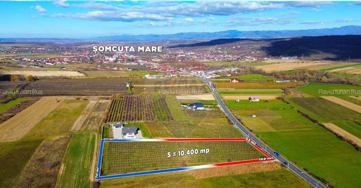 Teren intravilan de vanzare 104 AR front generos la DN Ba... - 2