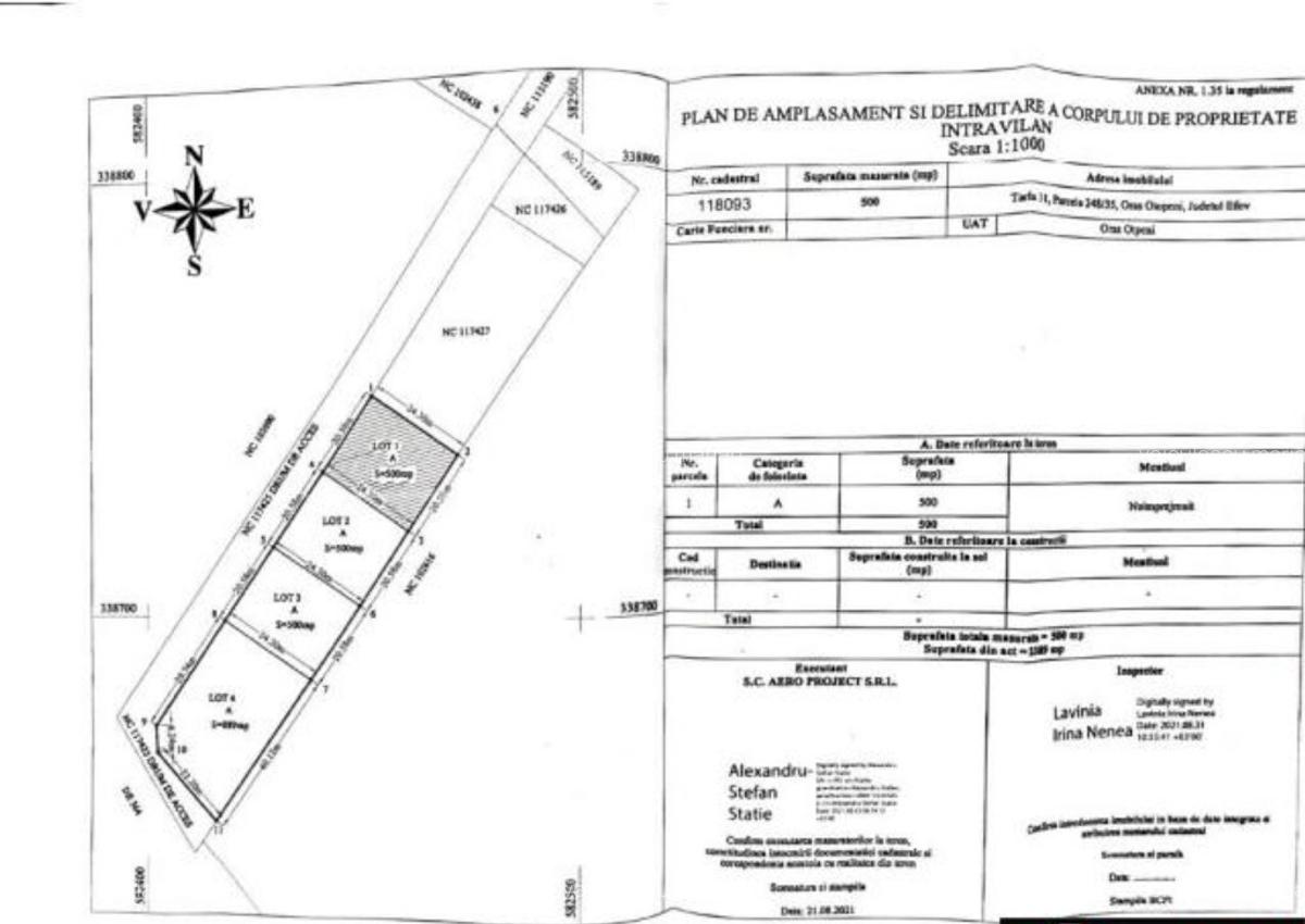 Direct proprietar teren intravilan 700mp Otopeni Odai - 6 Direct proprietar teren intravilan 700mp Otopeni Odai - 6