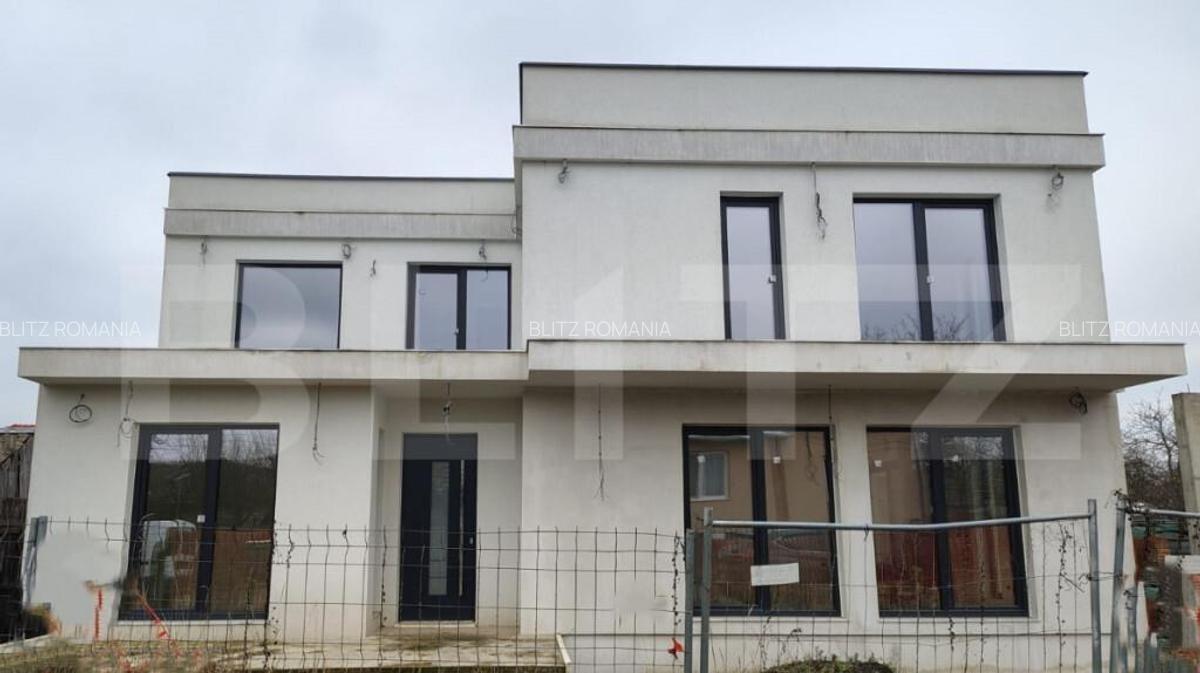 Casa individuala semifinisata 190 mp, teren 382 mp, proximit - 5