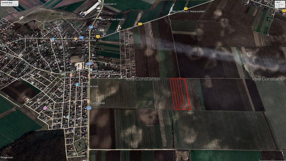 Teren intravilan 50.790 mp, Dascălu – Ilfov | Preț avantajos, 8 €/mp - 4