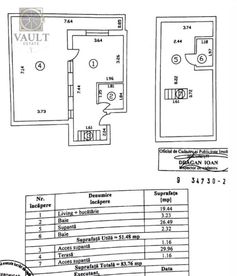 2 camere - Loc de parcare- Terasa 30MP- Pallady -1 Decembrie 1918 - 12