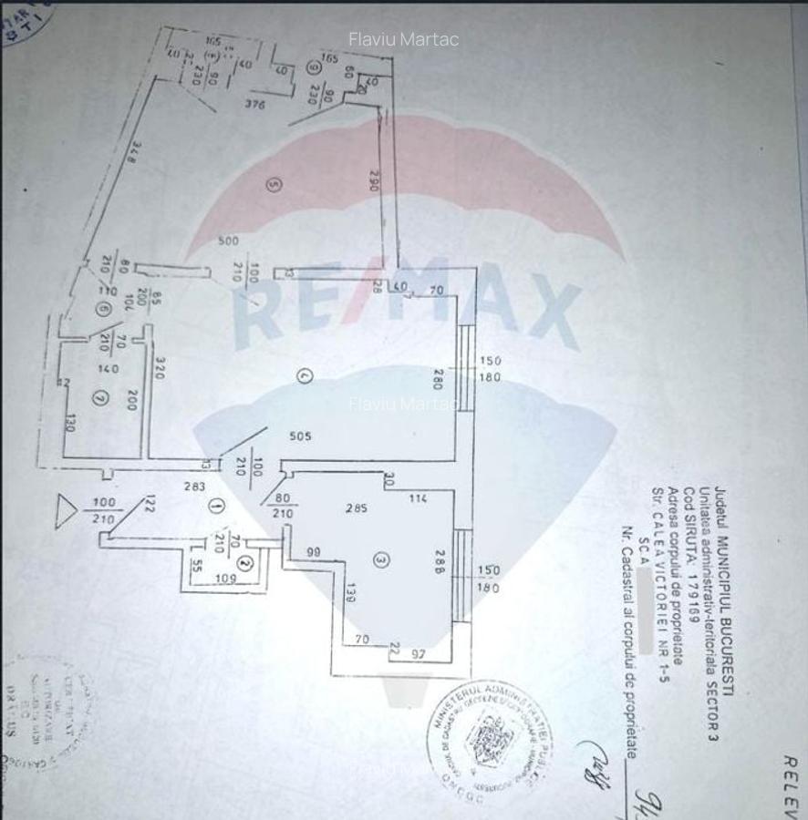 Apartament cu 2 camere de vanzare in Calea Victoriei nr 1 - 11