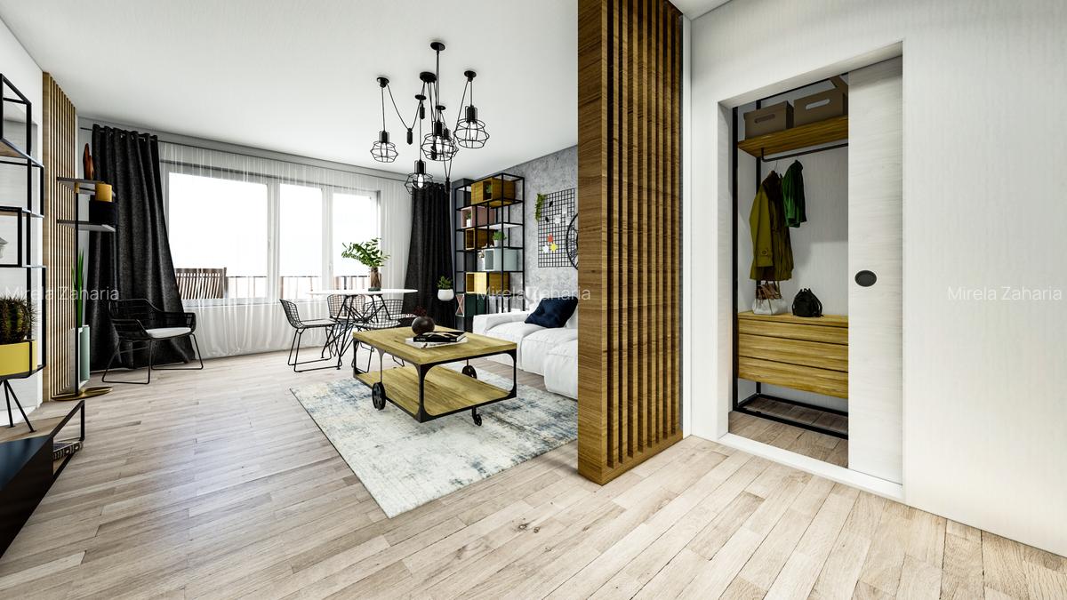 Garsonieră -Zona Mall Coresi- Tractorul – ARMONIA RESIDENCE - 2