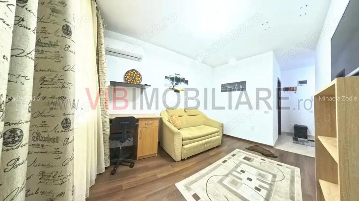 Chiajna - Dudu - Rosu - STR Crinului - garsoniera 35mp - cu parcare - mobilata/utilata - 1